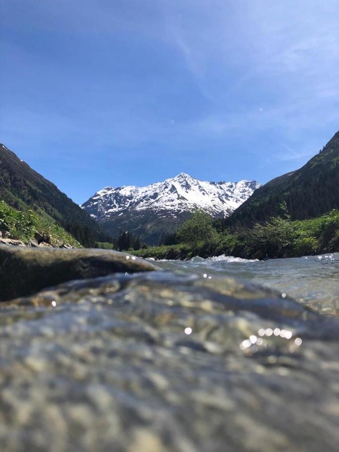 Haus Bergwind Apartman Sankt Leonhard im Pitztal Kültér fotó