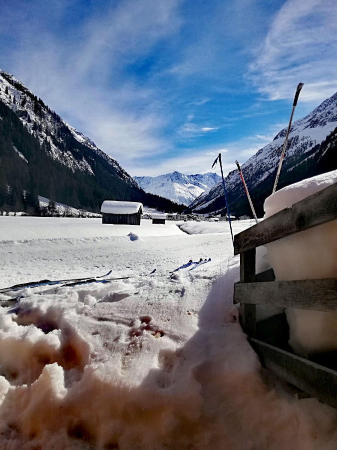 Haus Bergwind Apartman Sankt Leonhard im Pitztal Kültér fotó