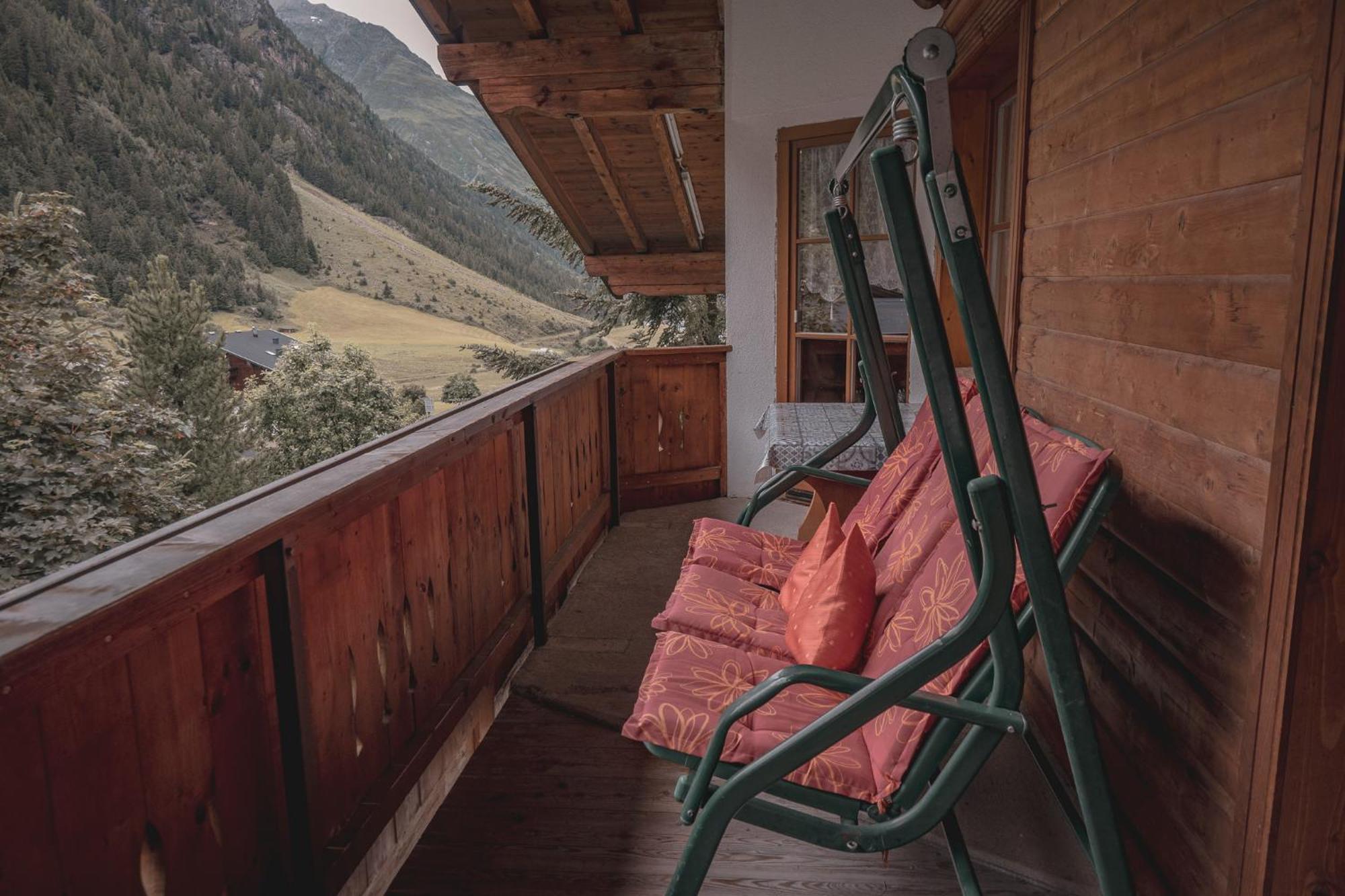 Haus Bergwind Apartman Sankt Leonhard im Pitztal Kültér fotó